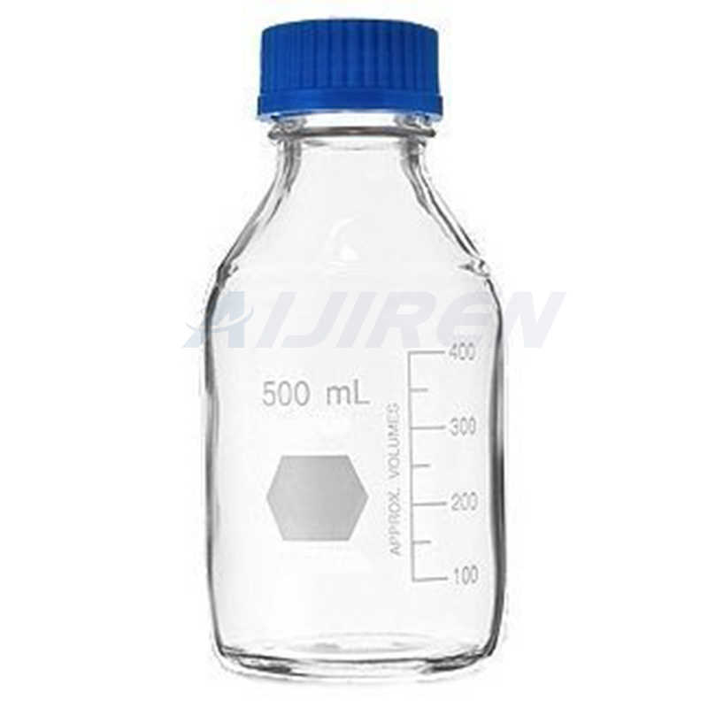 Standard Opening screw cap bottle reagent 500ml with narrow mouth for chemistry